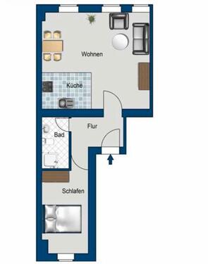 Foto - Etagenwohnung zur Miete in Dresden