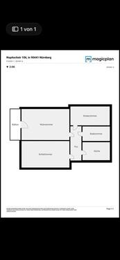 Foto - 3 Zimmer Etagenwohnung zum Kaufen in Nürnberg