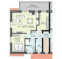 Wohnung 1. OG Erstbezug - 1.000,00 EUR Kaltmiete, in Garrel (PLZ: 49681)