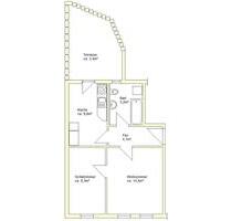 Eigentumswohnung - 42.000,00&nbsp;EUR Kaufpreis, ca.&nbsp; 42,60&nbsp;m&sup2; in Altenburg (PLZ: 04600)