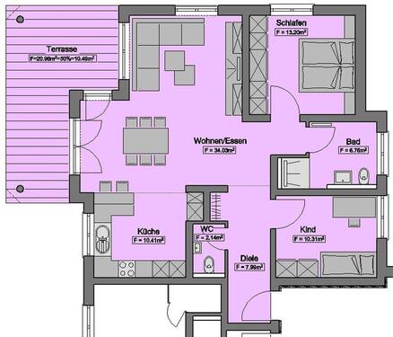 Foto - Etagenwohnung in Horb am Neckar zur Miete