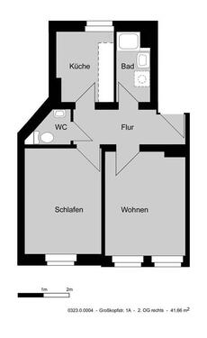 Foto - 2 Zimmer Etagenwohnung zur Miete in Hannover