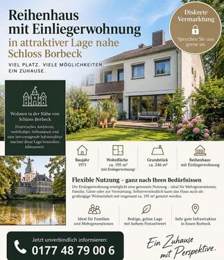 Foto - Großzügiges Reihenhaus mit Einliegerwohnung in Essen Borbeck