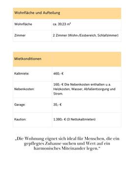 Foto - 1 Zimmer Etagenwohnung zur Miete in Saaldorf-Surheim