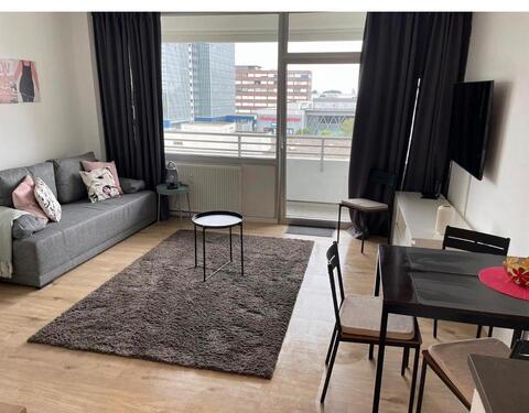 Foto - Voll mobileres Studio-Apartment, Balkon, Parkplatz in Neuss