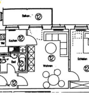 Foto - Nachmieter 2 Zi Wohnung Schloßteich Schlosschemnitz