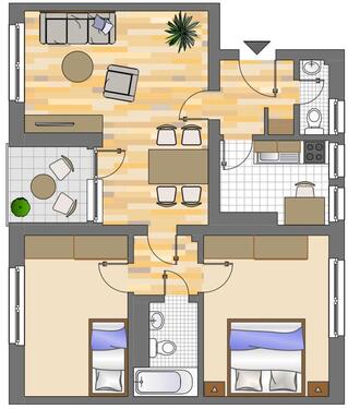 Foto - 3 Zimmer Etagenwohnung zur Miete in Gladbeck