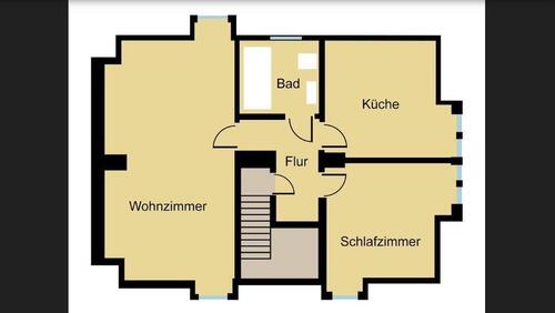 Foto - Zwei Zimmer Wohnung zu vermieten in Wersten