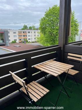 Foto - Helles 1-Zimmer-Apartment mit Balkon, voll möbliert