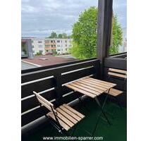 Helles 1-Zimmer-Apartment mit Balkon, voll möbliert - Weiden in der Oberpfalz
