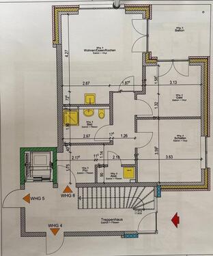 Foto - 3 Zimmer Etagenwohnung in Hagen am Teutoburger Wald