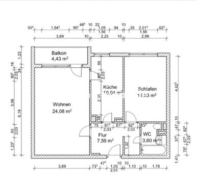 Foto - Wohnungsswap - 2 Zimmer, 62 m² - Wirmerzeile, Berlin