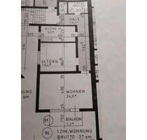 verkaufe 2 Zi.WHG,gr.Flur, Küche,Bad Toi. Balkon Keller Stellplat - Eberdingen