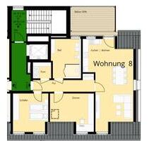 Penthouse-Erstbezug 2026 | 100 m² | Aufzug | Balkon | Kühlung - Heek