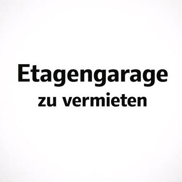 Foto - Etagengarage zu Vermieten - 50,00&nbsp;EUR Kaltmiete, ca.&nbsp; 12,00&nbsp;m&sup2;
