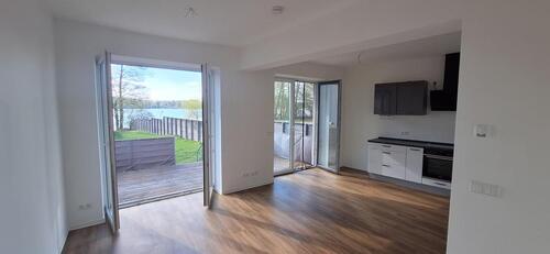 Foto - 2Zi-Wohnung mit Seezugang, Terrasse, EBK,Garten, neuwertig