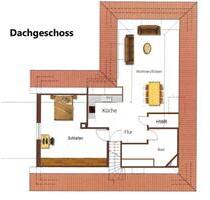 Sanierte Dachgeschoss Wohnung in Siedlungsrandlage zu vermieten - Herzlake