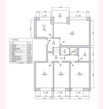 Foto - 4-Zimmer-Wohnung zu vermieten - 593,00&nbsp;EUR Kaltmiete, ca.&nbsp; 83,00&nbsp;m&sup2;