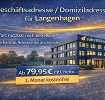 Geschäftsadresse Langenhagen (Hannover) - Für Notar, UG & GmbH