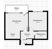 Helle Wohnung mit Balkon 50 qm zu Vermieten - Datteln