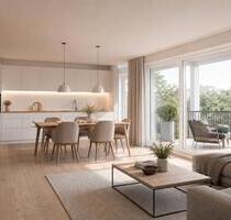 Moderne Belle Étage mit Loggia in der Senne-Residenz - Bielefeld
