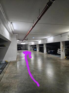 Foto - Tiefgaragen Stellplatz bis Ende Mai 2026