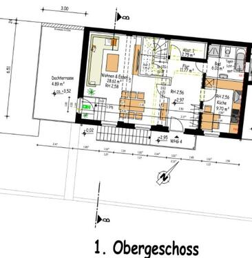 Foto - 3 Zimmer Maisonettenwohnung in Xanten