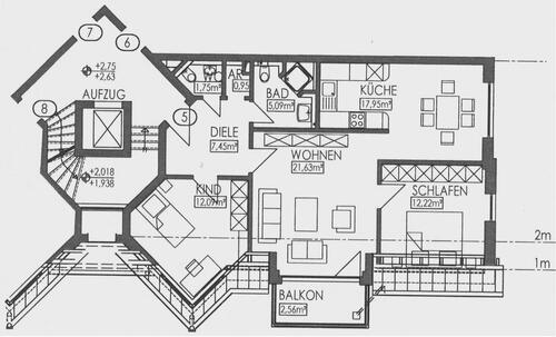 Foto - Moderne 3-Zimmer-Eigentumswohnung mit Balkon, Aufzug & Tiefgarage