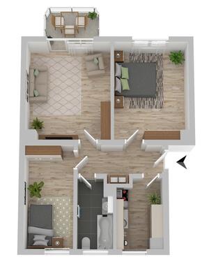 Foto - 3 Zimmer Etagenwohnung in Zeitz