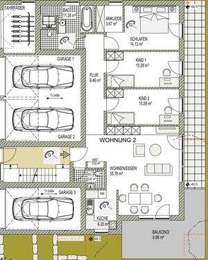Foto - 4 Zimmer Wohnung Neubau - Erstbezug Dezember