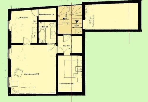 Foto - Etagenwohnung zur Miete in Kirchberg