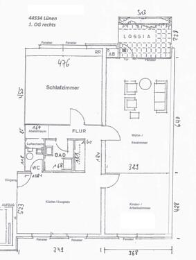 Foto - Etagenwohnung in Lünen zur Miete
