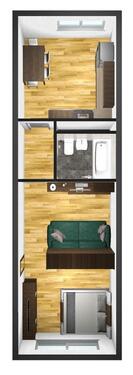 Foto - 1 Zimmer Erdgeschoßwohnung zur Miete in Dessau-Roßlau