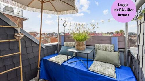 Foto - Wohnen über den Dächern Bremens – charmante Dachgeschosswohnung