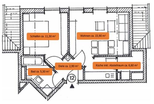Foto - 2 Zimmer Etagenwohnung in Bobingen