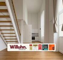 Großzügige Maisonette-Wohnung im Loftstil | Balkon | Fußbodenheizung | Einbauküche | HWR - Leipzig Nordost