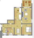 Foto - 3-Zimmer-Erdgeschoßwohnung mit Balkon zu vermieten