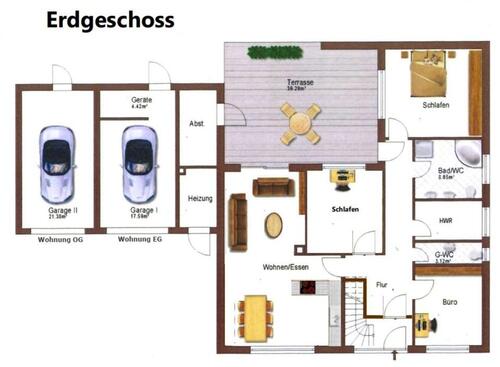 Foto - Sanierte Erdgeschosswohnung mit Garten zu vermieten