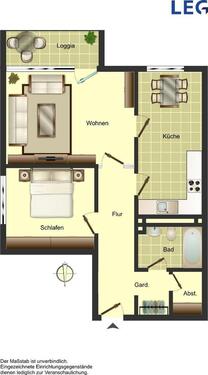 Foto - Demnächst frei! 2-Zimmer-Wohnung in Münster-West