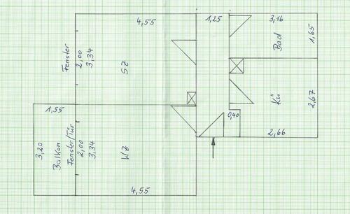 Foto - 2 Zimmer-Wohnung in Zentrumsnähe