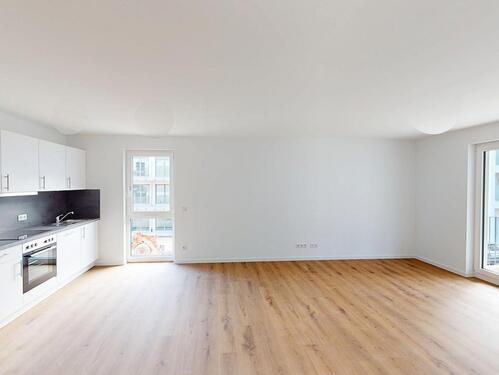 Foto - Die Klassische auf der Ecke: Neubauwohnung mit 2 Zimmern und EBK