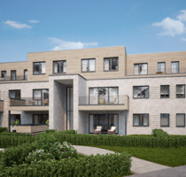 Erstbezug! Stilvolle 2-Zimmer-Wohnung mit Balkon im 1. OG - Beckum