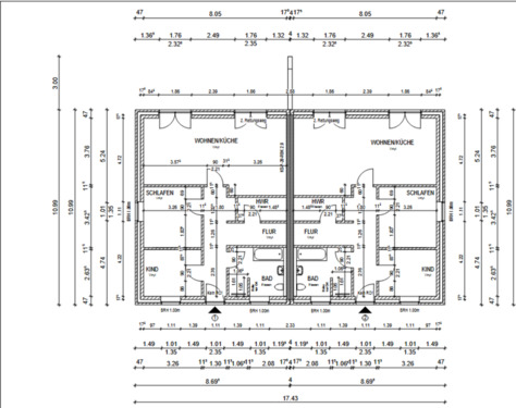Foto - Doppelhaushälfte in Hambergen zur Miete