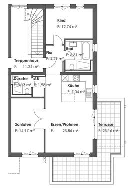 Foto - Etagenwohnung in Germering zur Miete