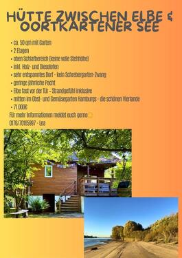 Foto - Hütte zwischen Oortkartensee & Elbe