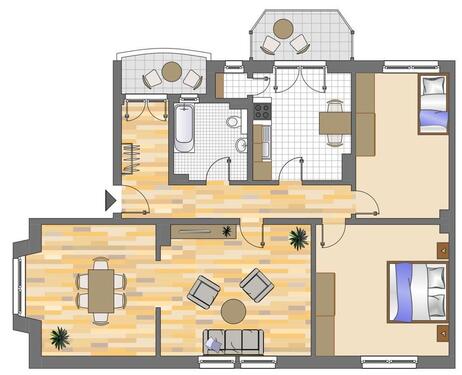 Foto - Etagenwohnung in Dortmund zur Miete