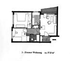 Foto - 3 Zimmer Etagenwohnung zur Miete in Kassel