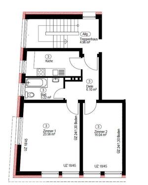 Foto - 2 Zimmer Etagenwohnung zur Miete in Münster