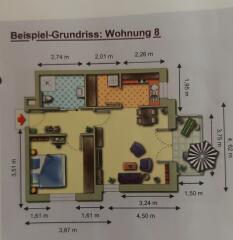 Foto - Etagenwohnung in Barßel zur Miete