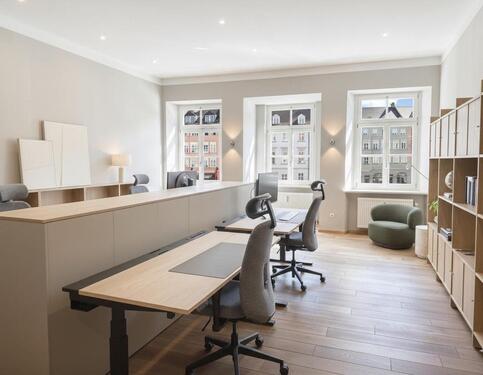 Foto - Arbeitsplatz Workspace Büro Gemeinschaft 
